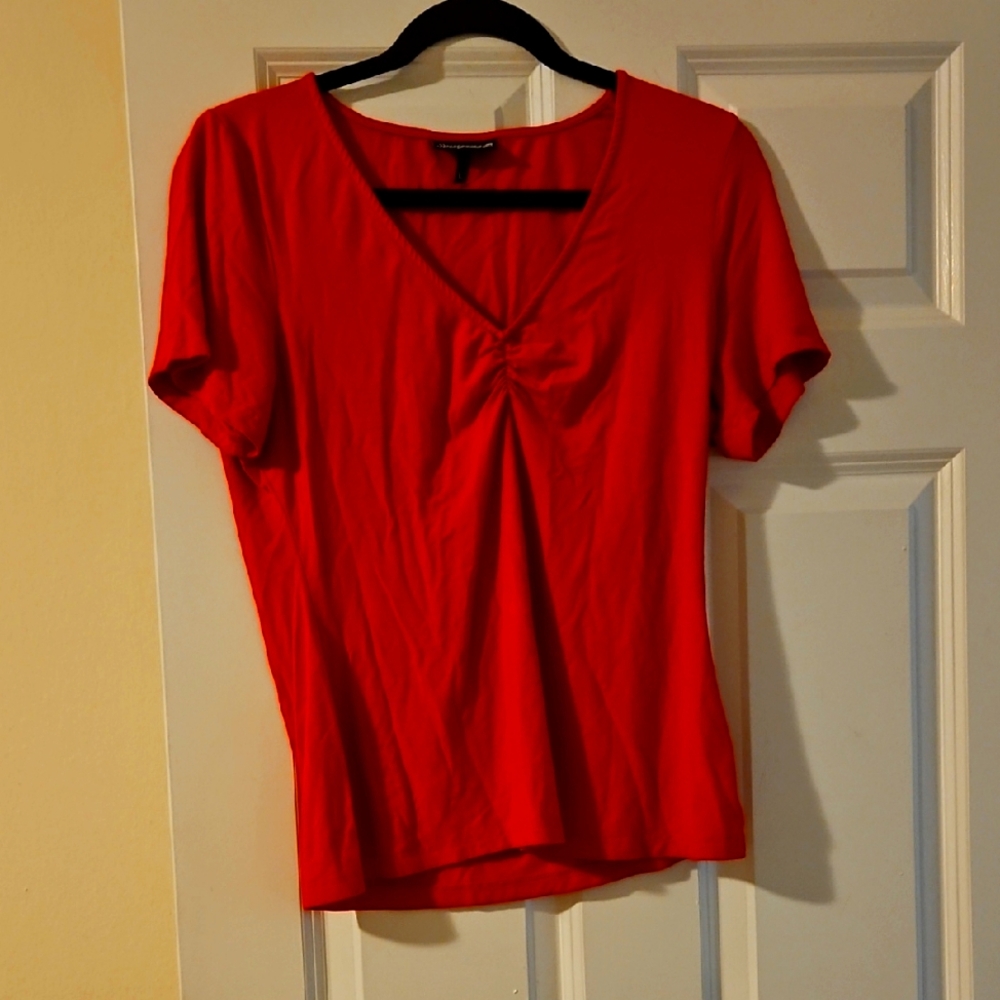 EUC Sourpuss Red Ramona Top, Women's Size L